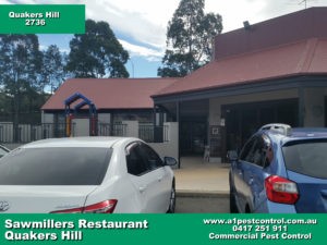 Picture of the entrance to Sawmillers Family Restaurant in Quakers Hill (Near Quakers Hill Inn)