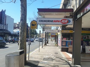 Cremorne Shops in Military Road
