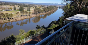 Freemans Reach Hawesbury River Flooded