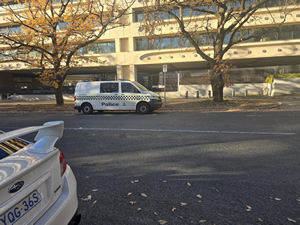 Australian Federal Police Car